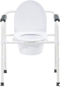 Over-the-Toilet Commode Chair