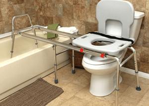 Toilet Sliding Bench