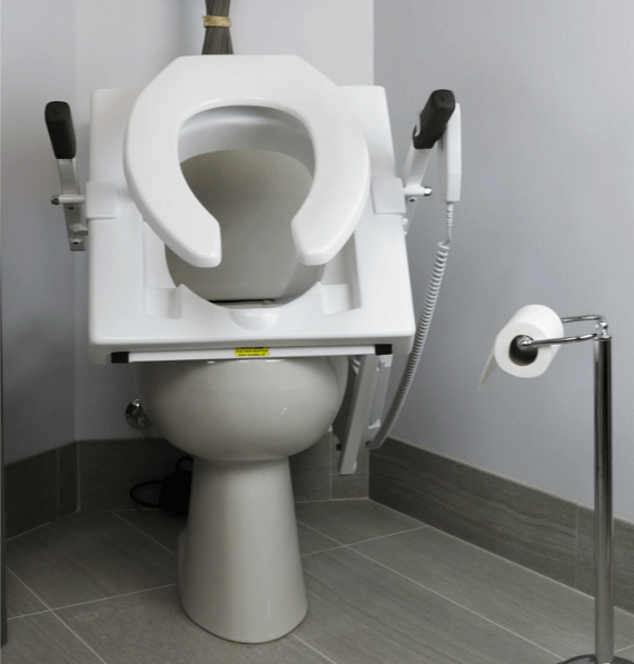Toilet seat lifter
