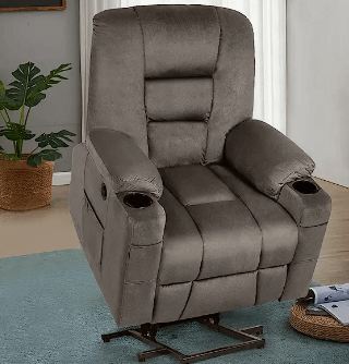 Lift chair recliner