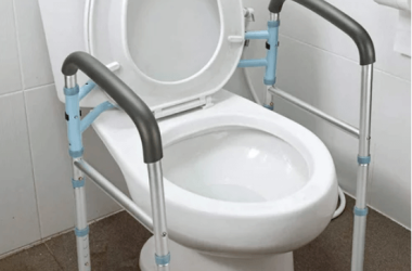 Oasisspace Stand Alone Toilet Safety Rail