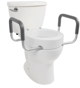 Toilet seat raiser by vive