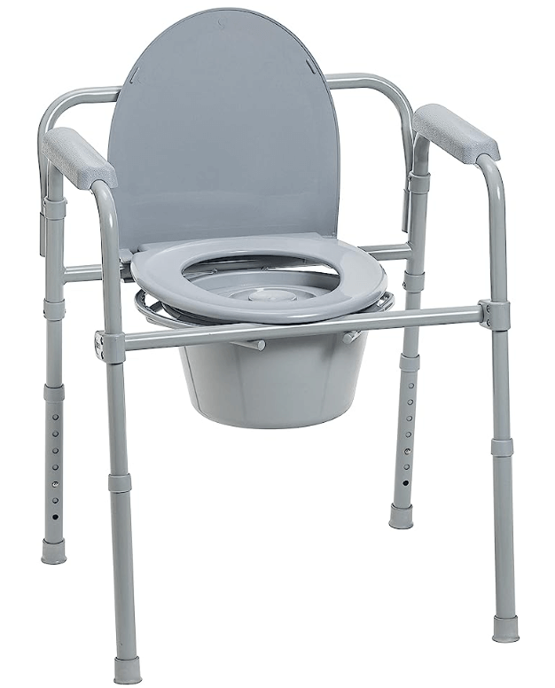 over the toilet commode chair by drive medical